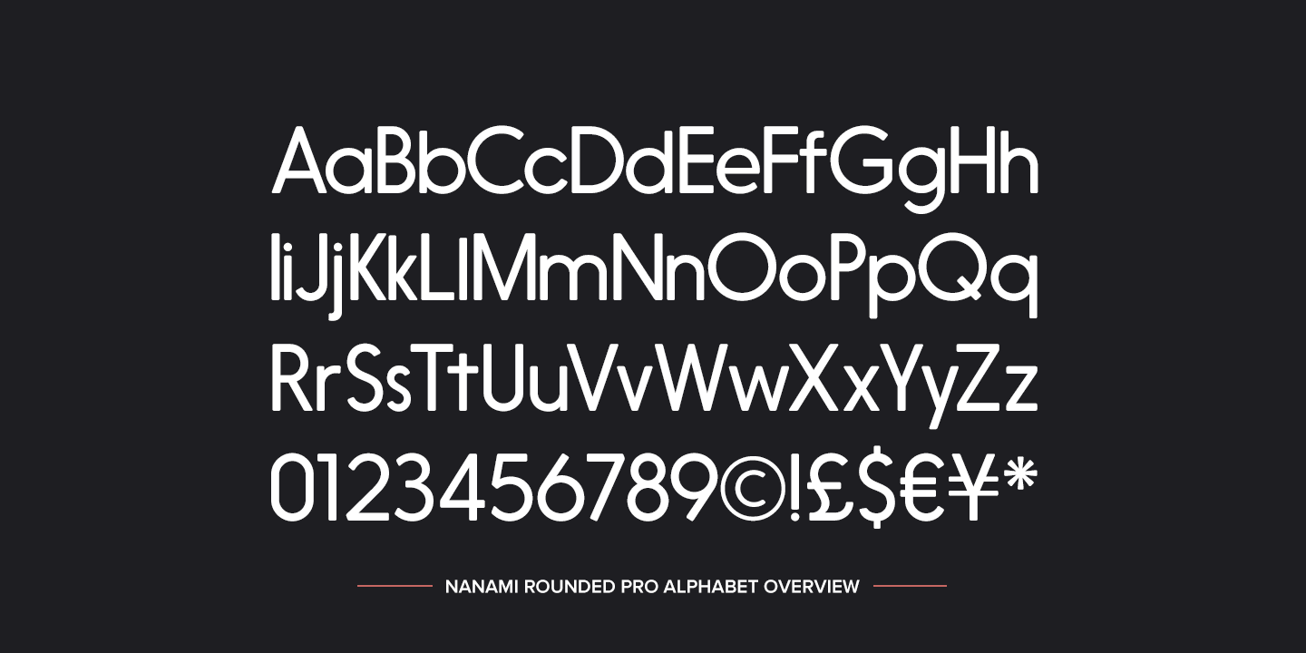 Nanami Rounded Pro