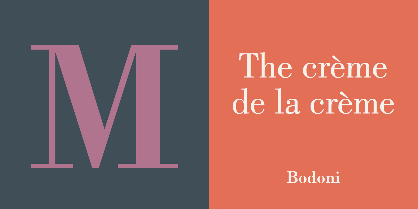 Bodoni