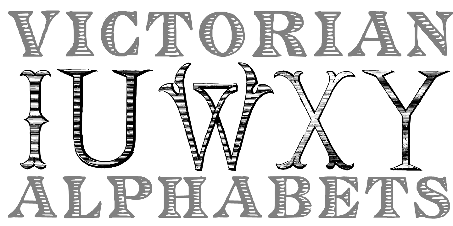Victorian Alphabets