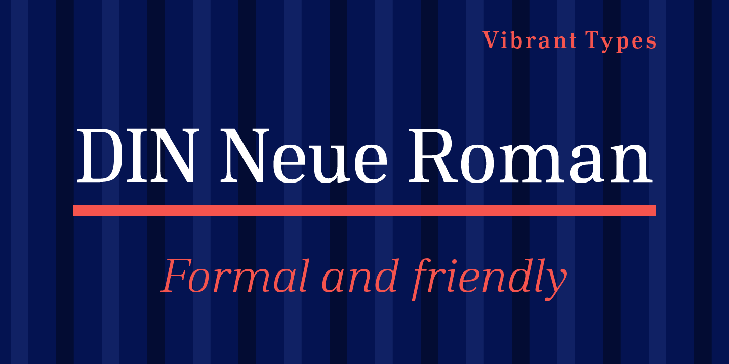 DIN Neue Roman