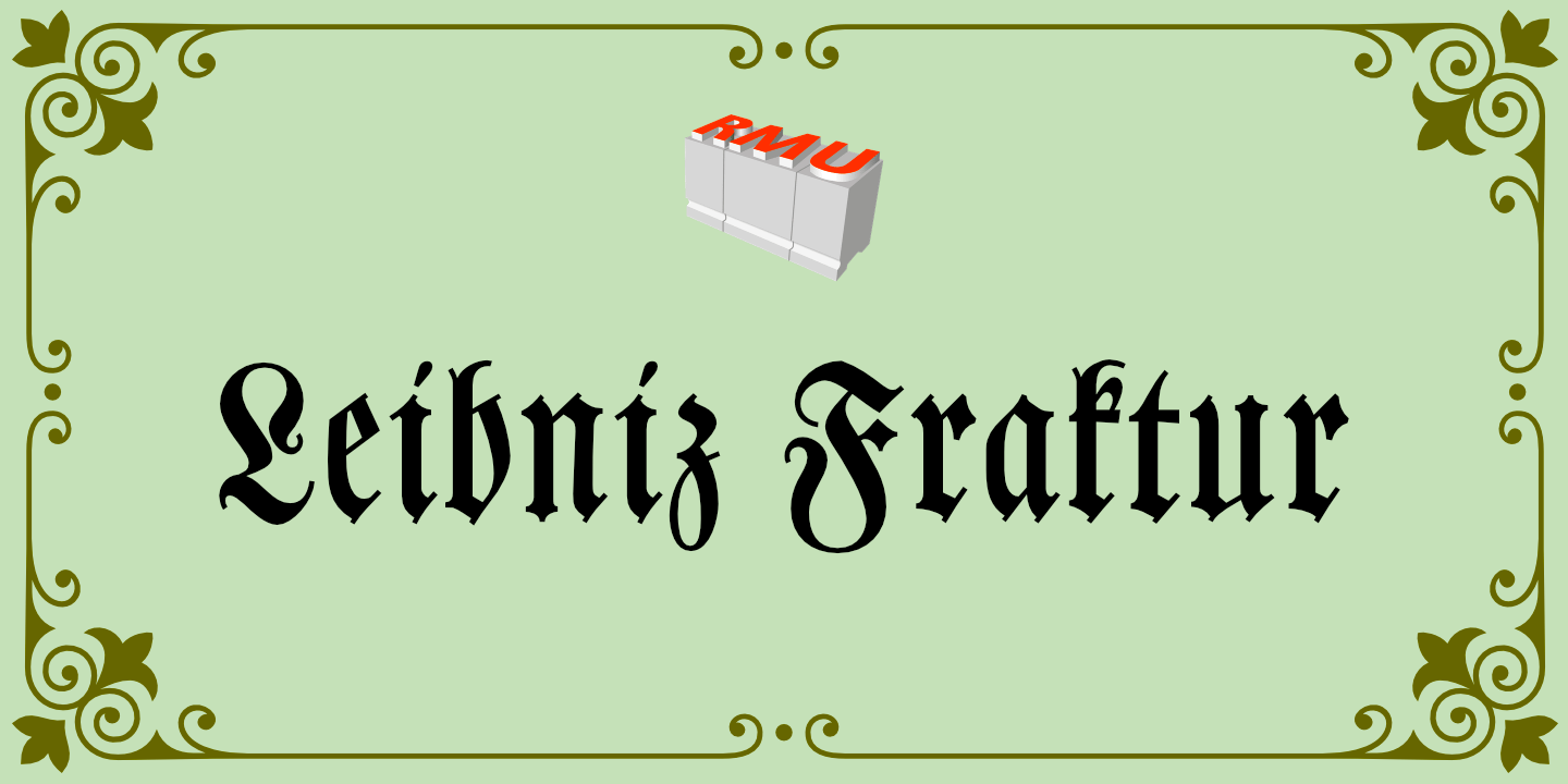 Leibniz Fraktur™