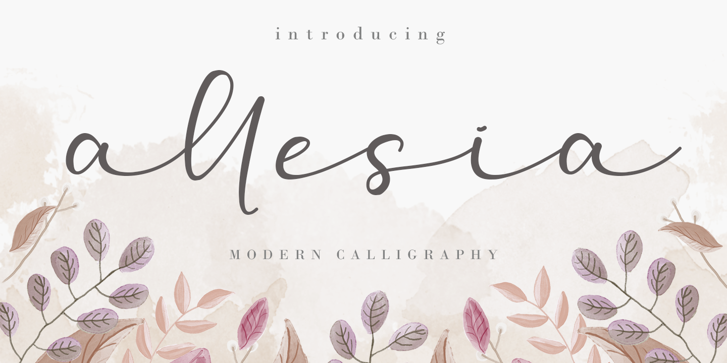 Image of Allesia Font