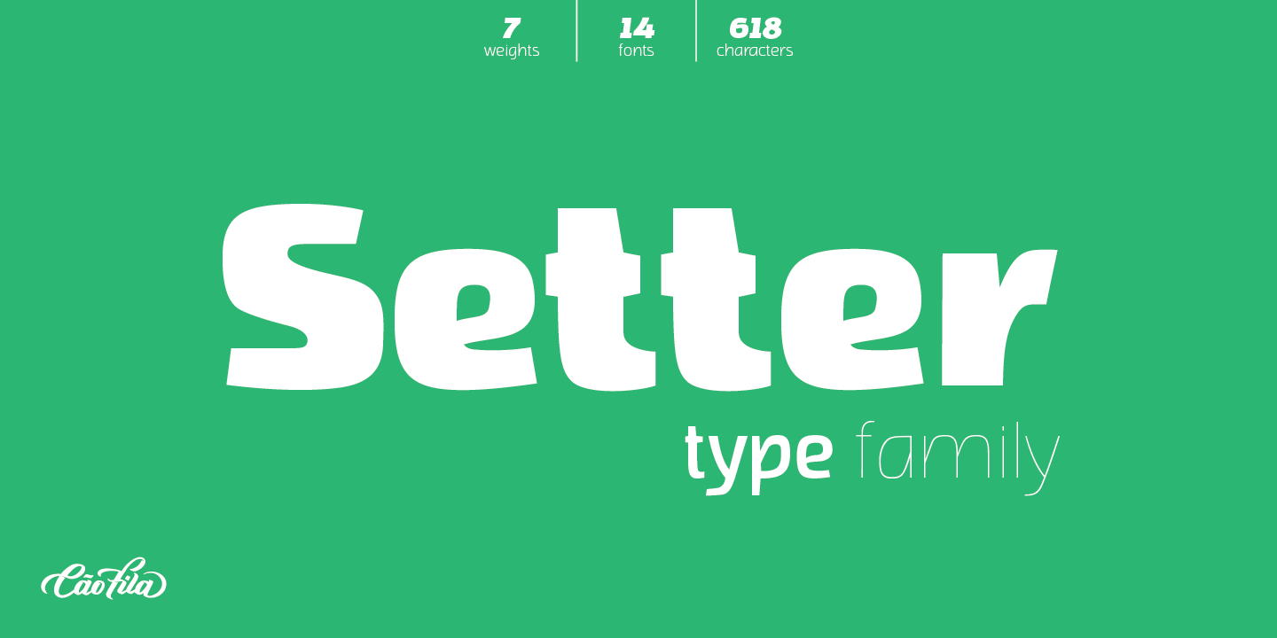 Image of Setter Font