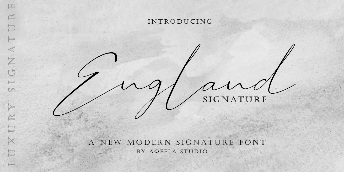 England signature