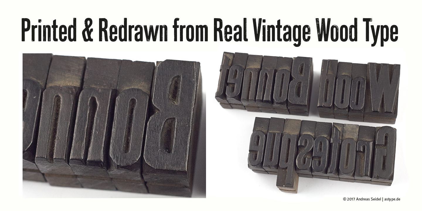 Wood Bonnet Grotesque No 4™