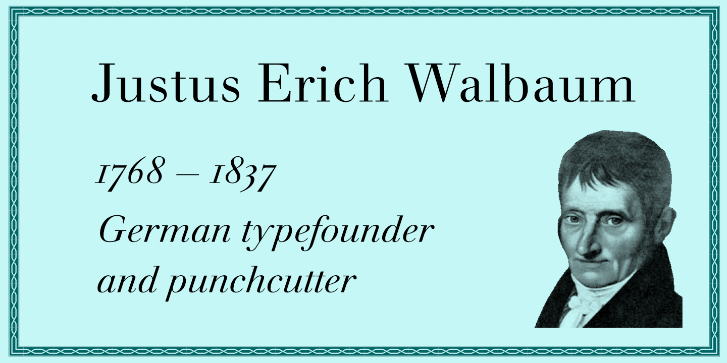 Walbaum Antiqua Pro™