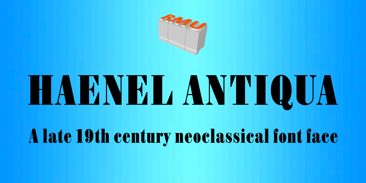 Haenel Antiqua™