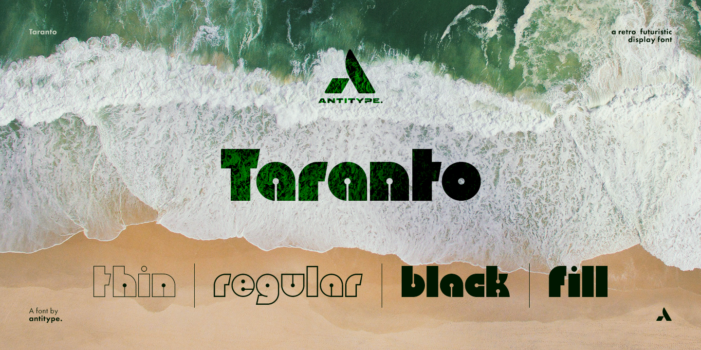 Image of Taranto Thin Font