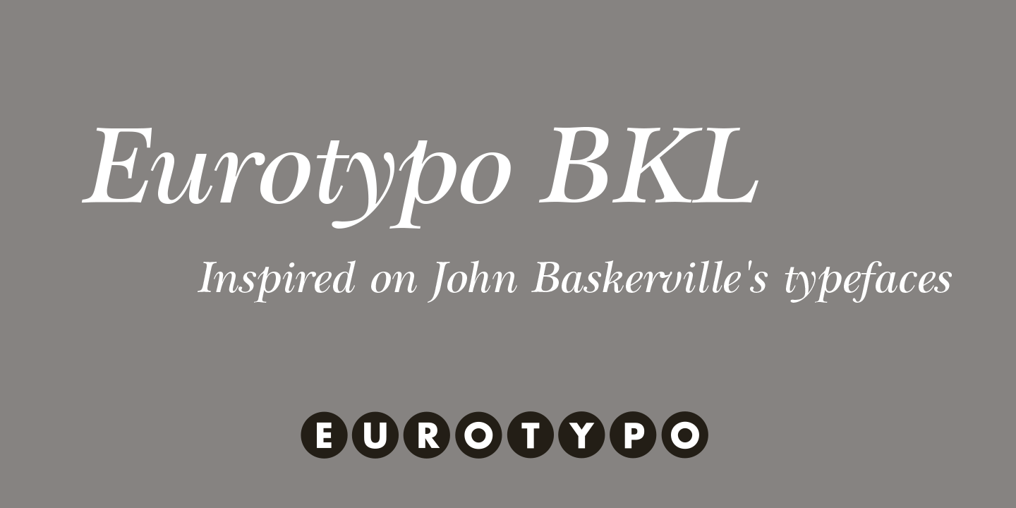 Eurotypo BKL