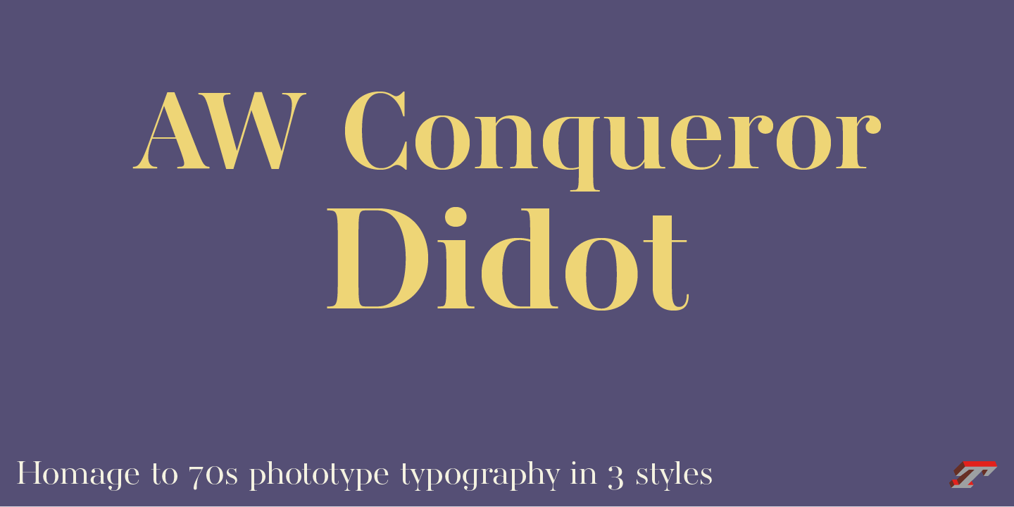 AW Conqueror Std Didot