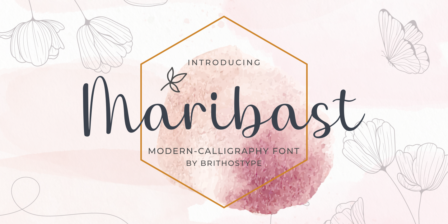Image of Maribast Regular Font