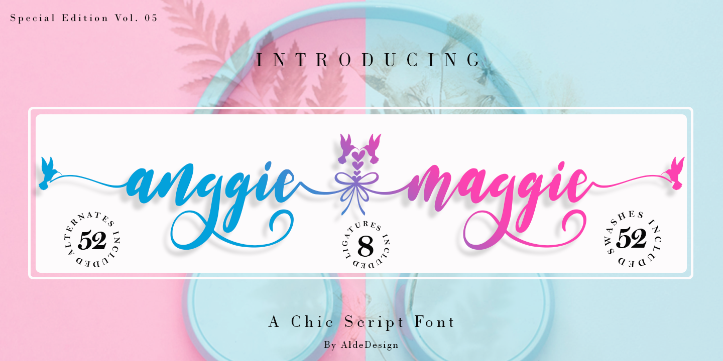 Image of Anggie Maggie Font