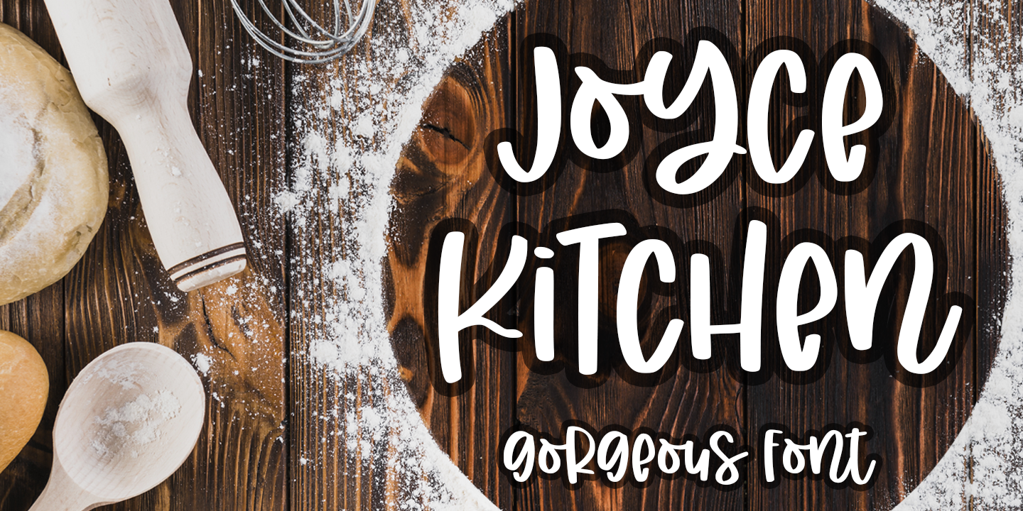 Image of Joyce Kitchen Font