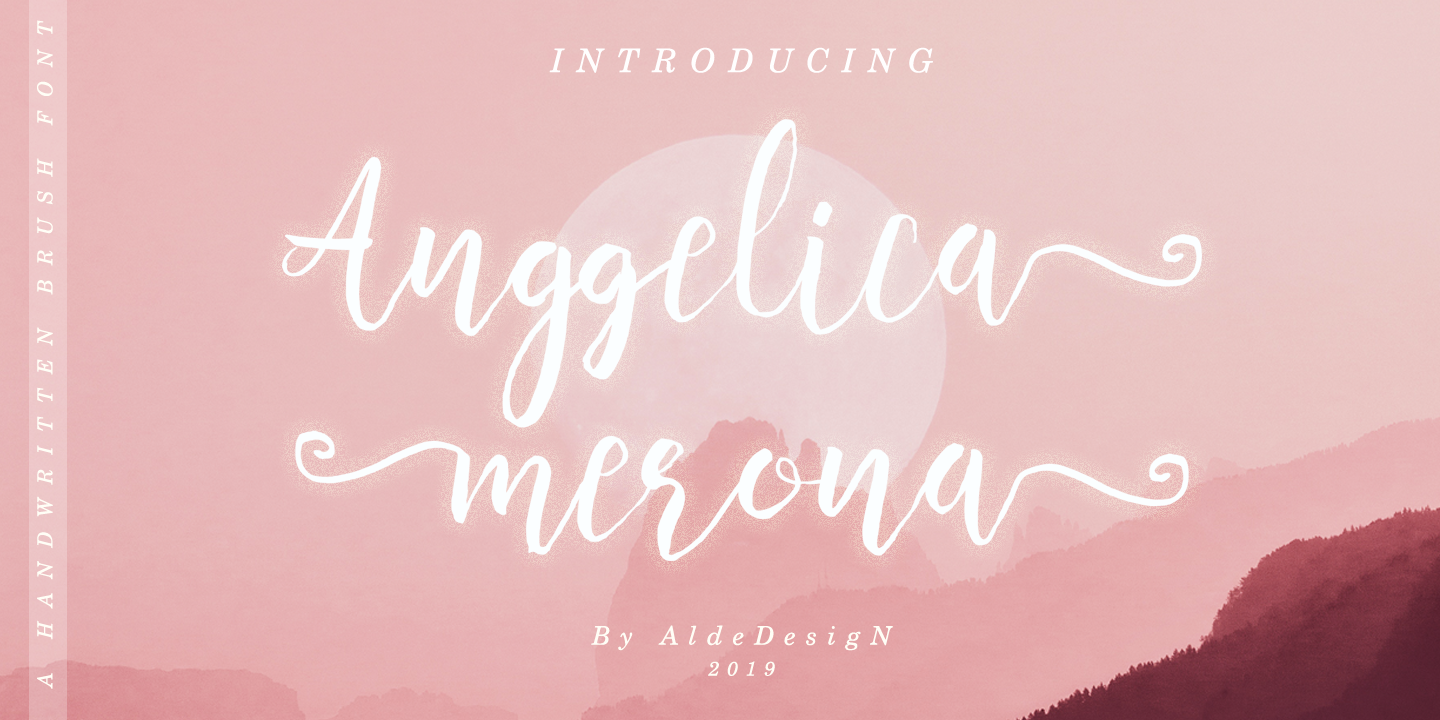 Image of Anggelica Merona Font