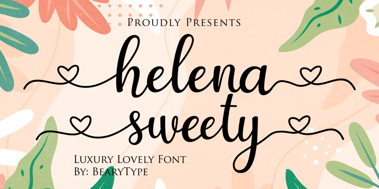 Image of Helena Sweety Font