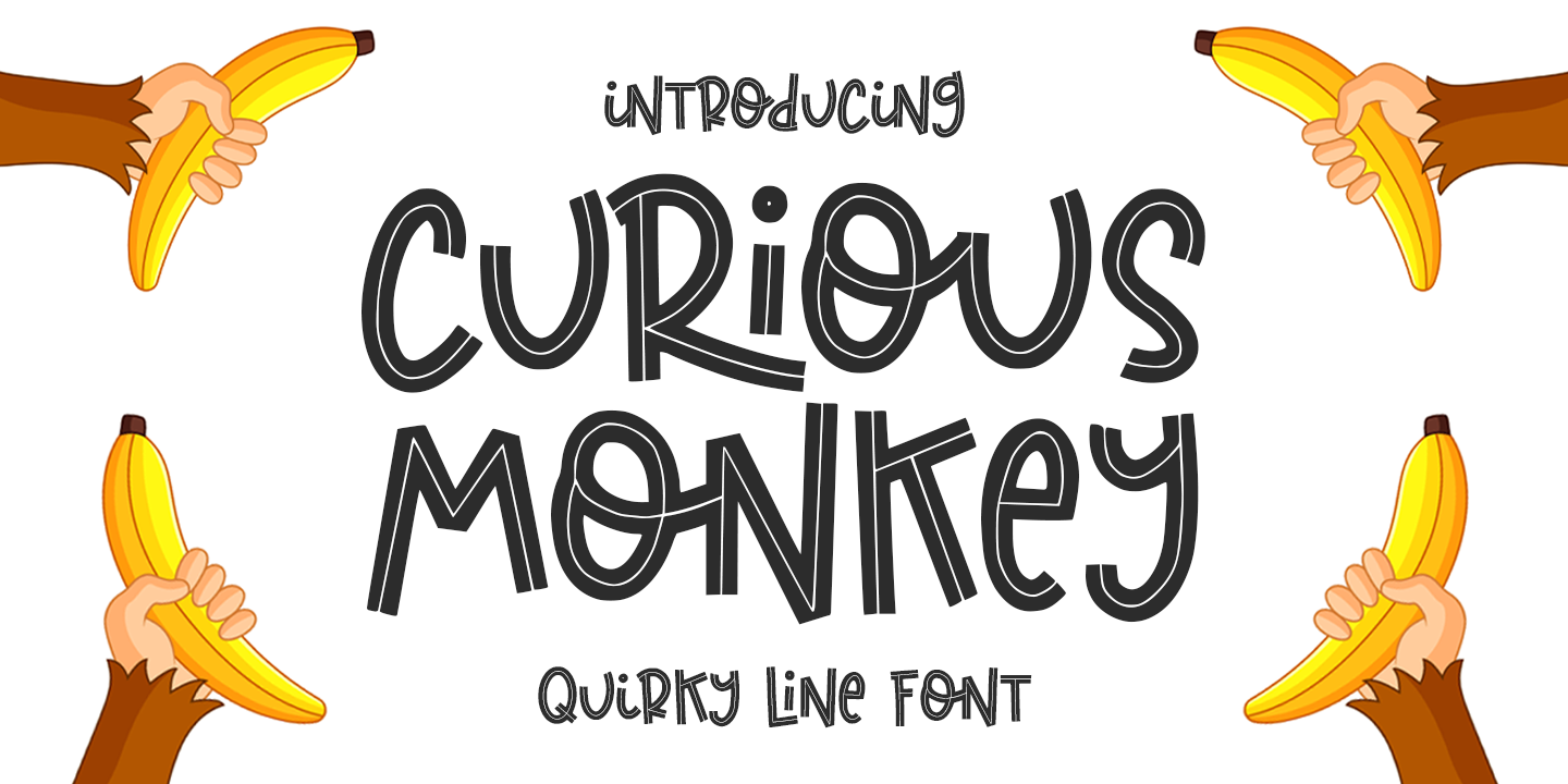 Image of Curious Monkey Font