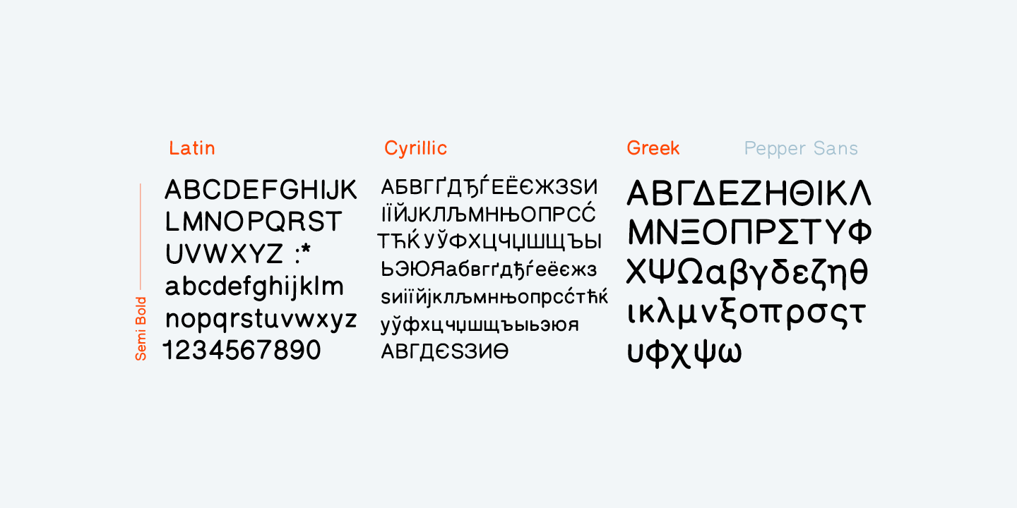 Pepper Sans