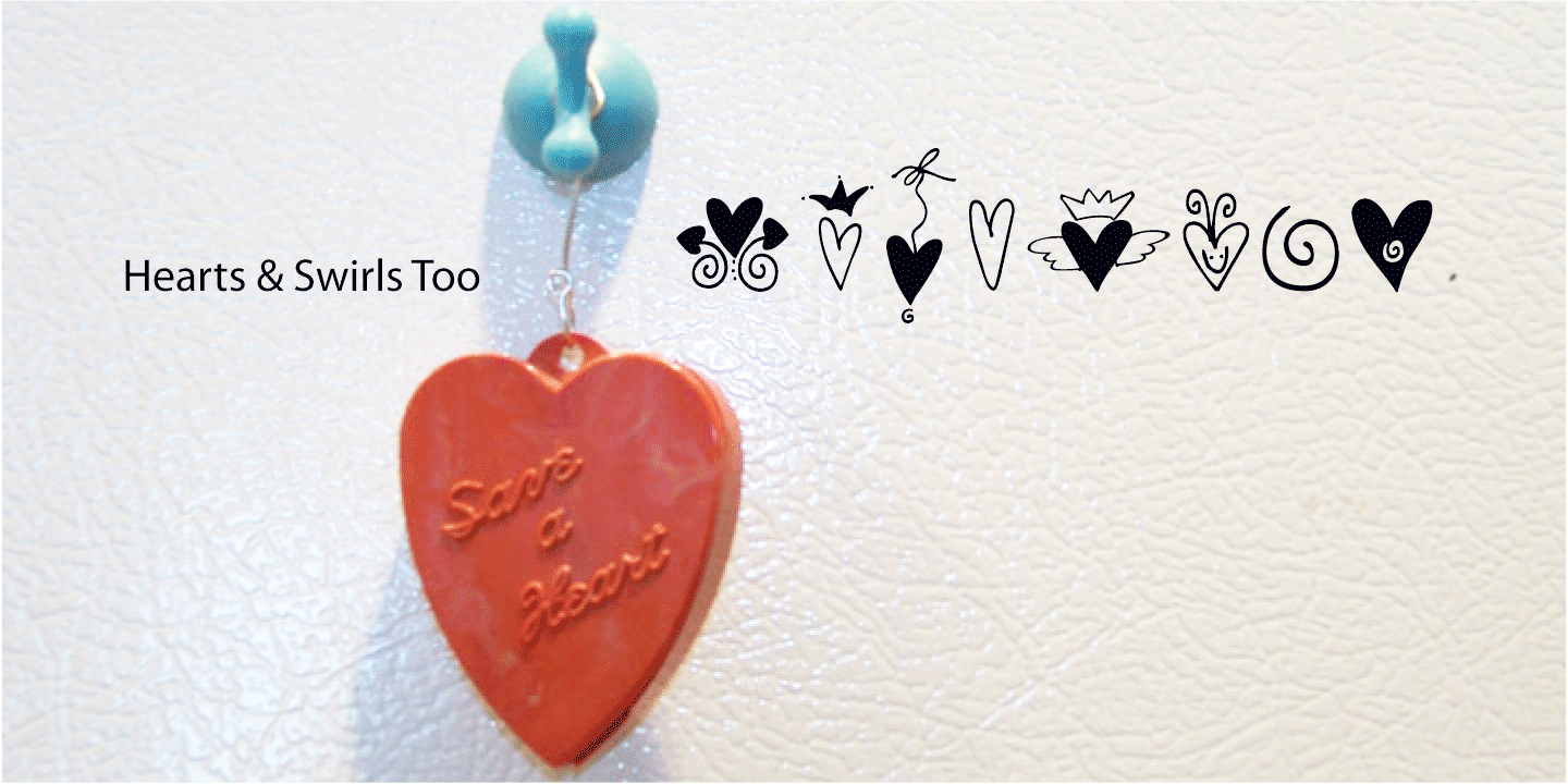 Hearts And Swirls Too™