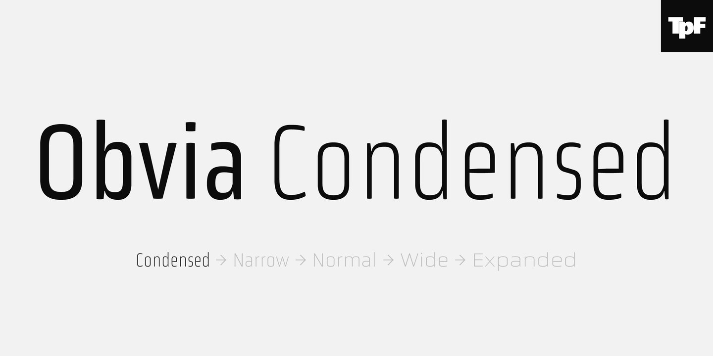 Obvia Condensed