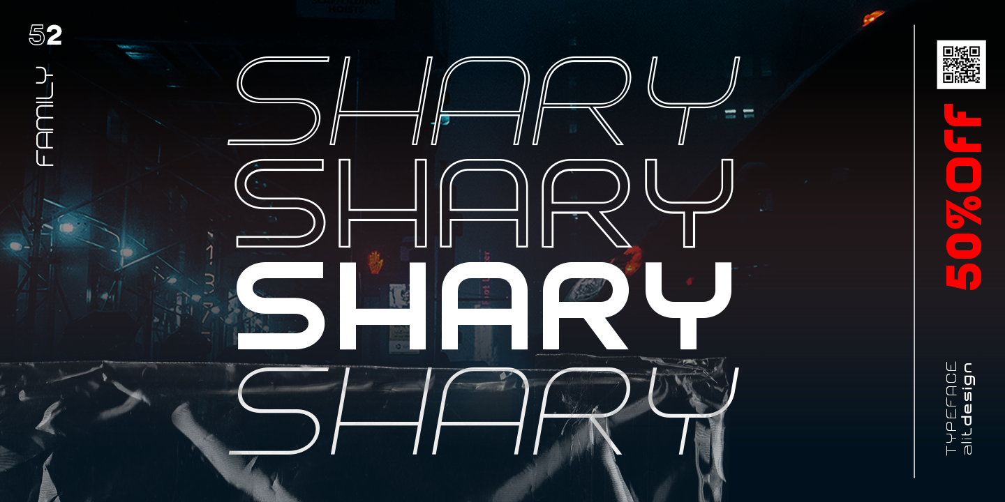 Image of Shary Demo Font
