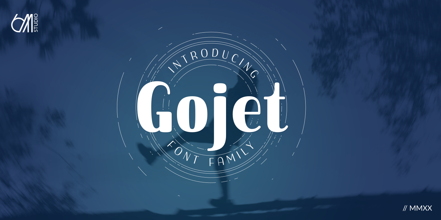 Image of Gojet Thin Font