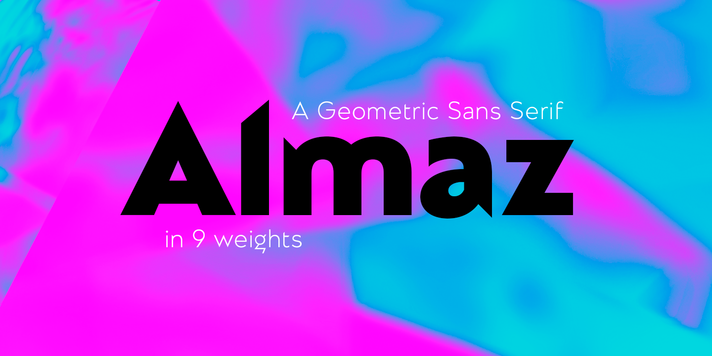 Image of Almaz Thin Font