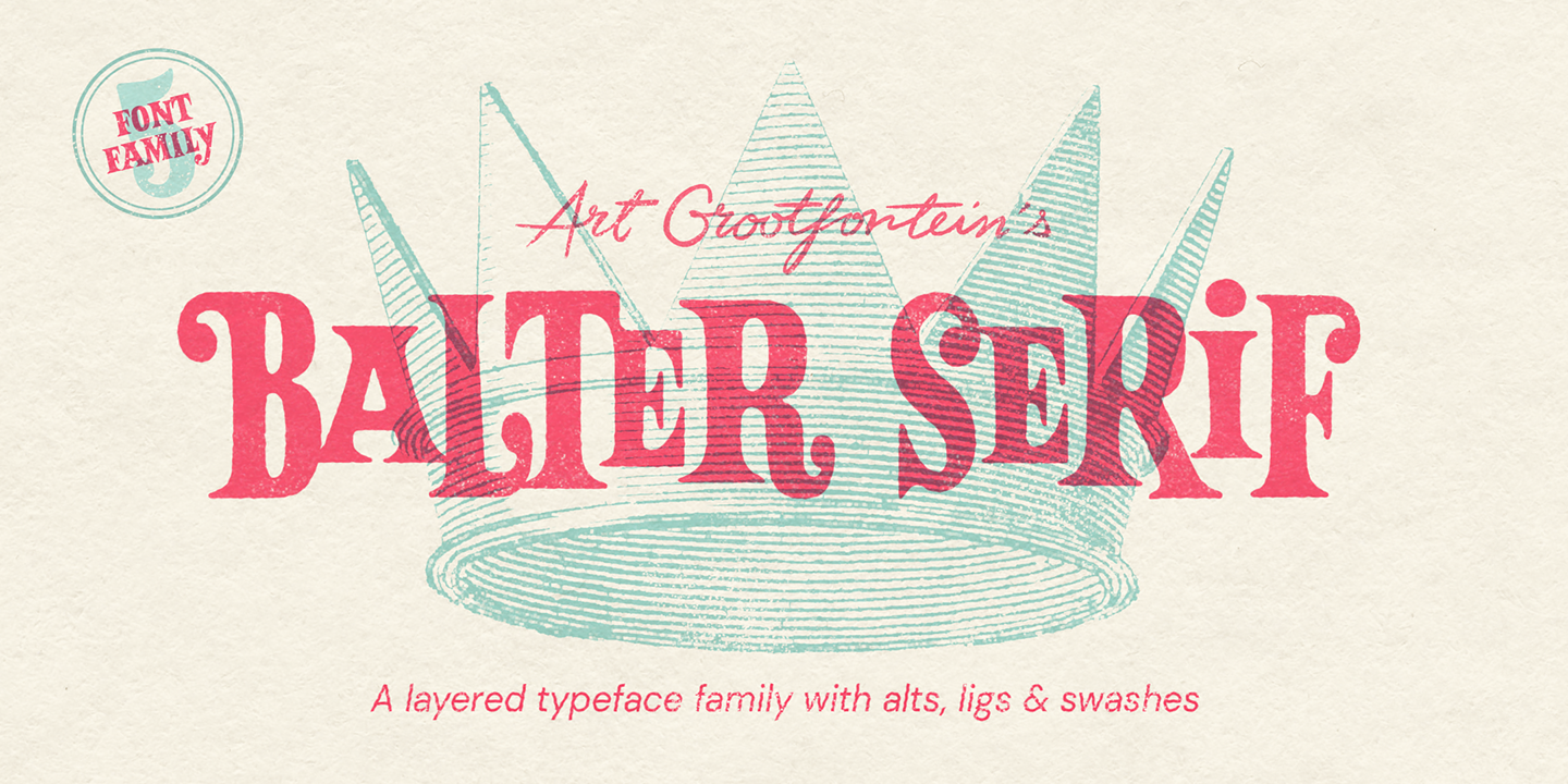 Image of Balter Serif Font