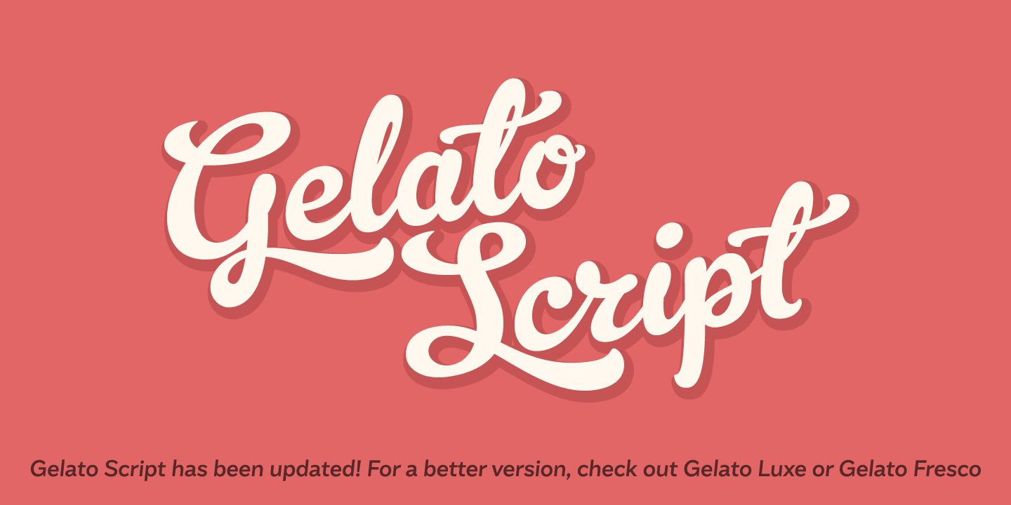 Gelato Script