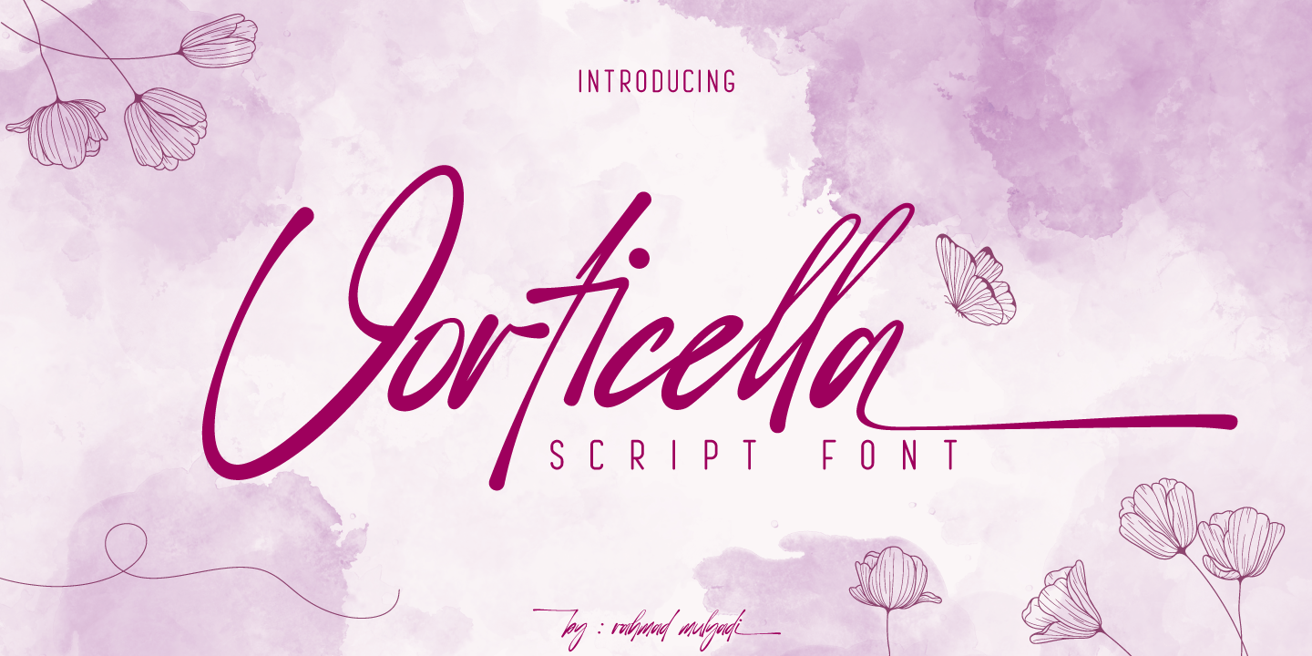 Image of Vorticella Font