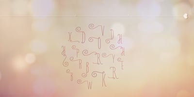 Font visual image of Only You Pro