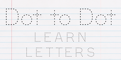 Font visual image of Dot To Dot