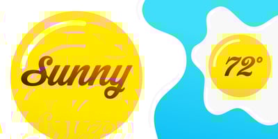 Font visual image of Delicious Pro