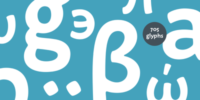 Font visual image of Fry Pro&trade;