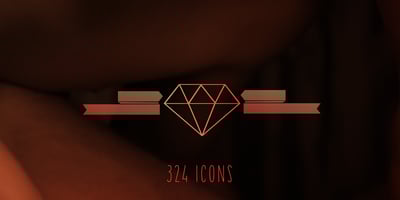 Font visual image of Only You Sexy Icons