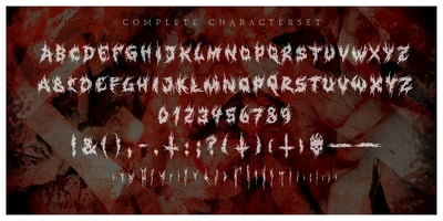 Font visual image of XXII GoreGrinder&trade;