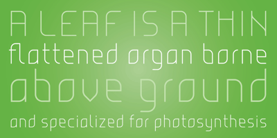 Font visual image of Blattwerk