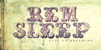 Font visual image of LeKing