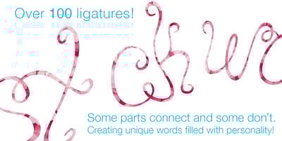 Font visual image of Joy