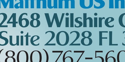 font