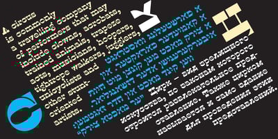 Font visual image of Caslon1821