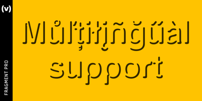 Font visual image of Fragment Pro&trade;