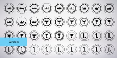 Font visual image of Awardos