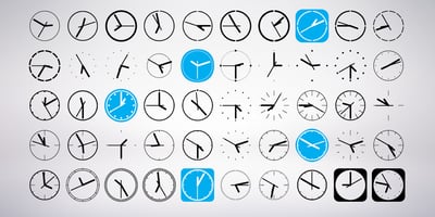 Font visual image of Clocko