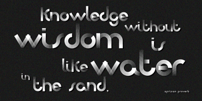 Font visual image of Afrobeat