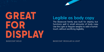 Font visual image of Basecoat