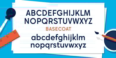 Font visual image of Basecoat