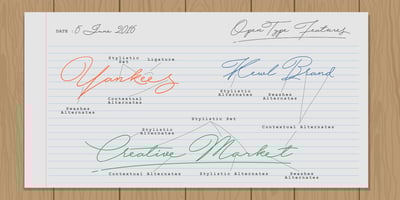Font visual image of Hijrnotes