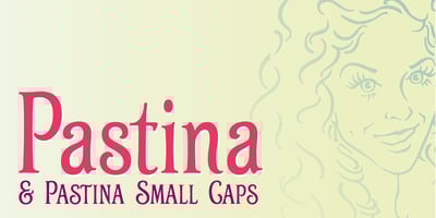 Font visual image of Pastina&trade;