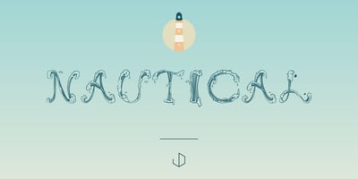 Font visual image of Wave