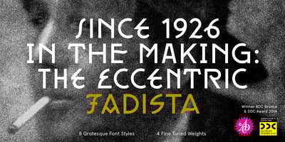 Font visual image of Fadista